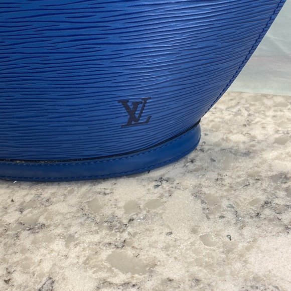 Louis Vuitton LV Hand Bag Saint Jaques - Blue Epi - Picture 2 of 12